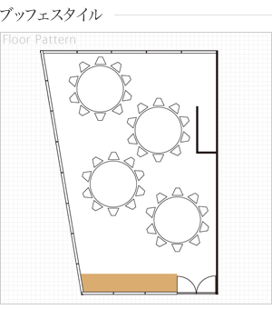 ブッフェスタイル