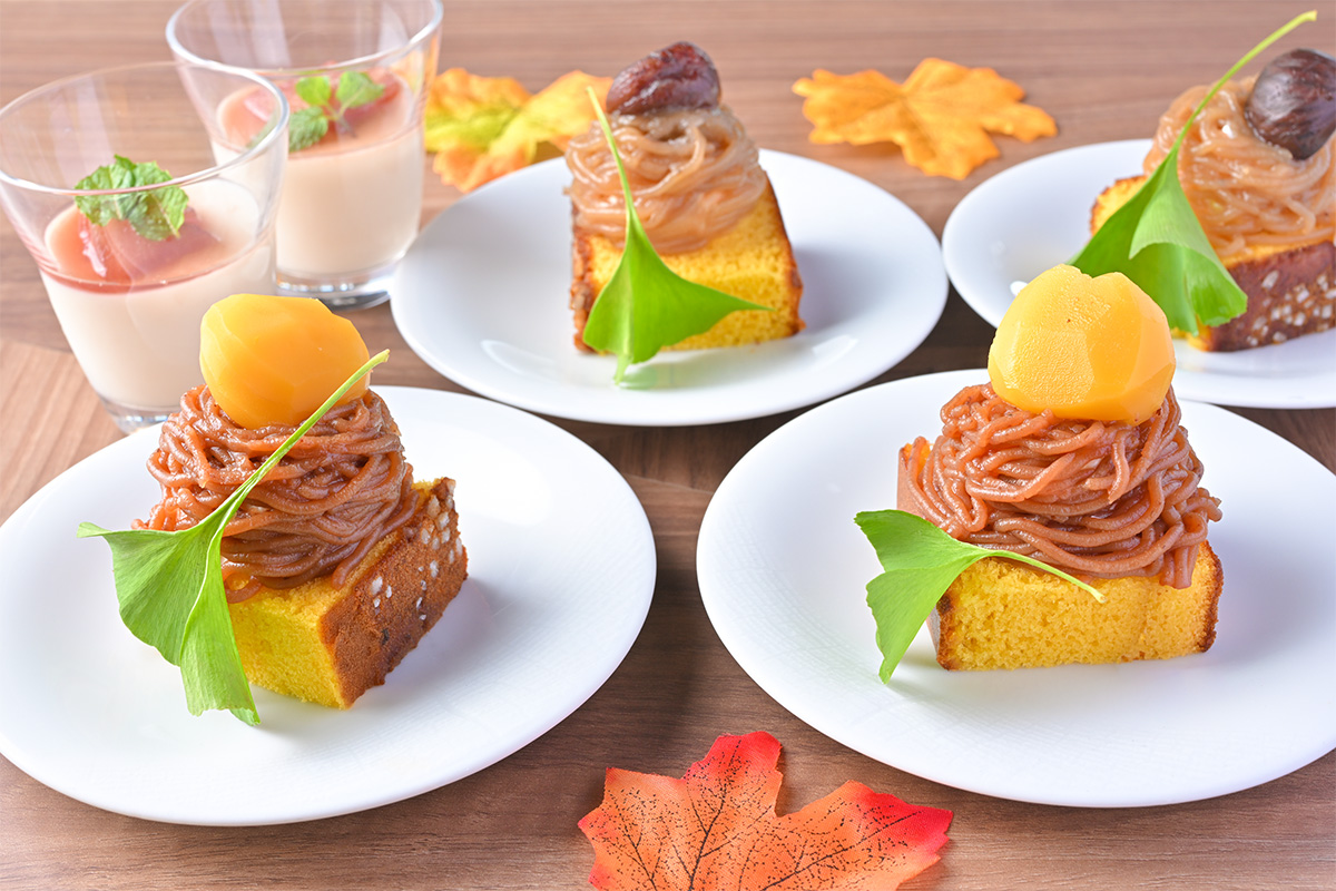 文明堂のカステラモンブラン