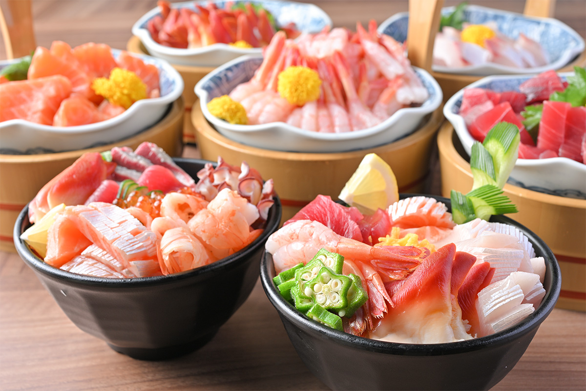 海鮮丼
