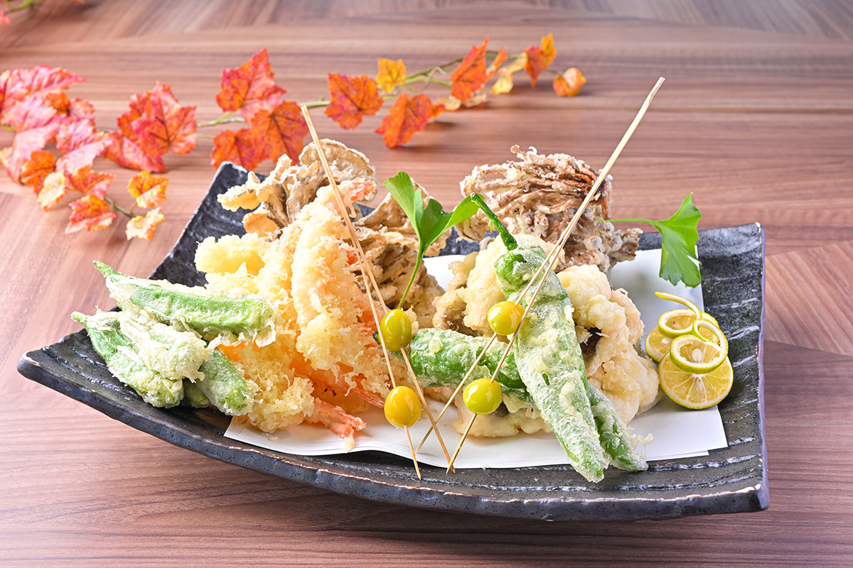 揚げ立て天ぷら