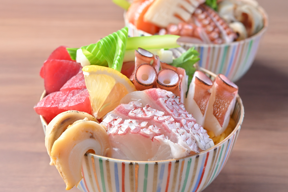 海鮮丼