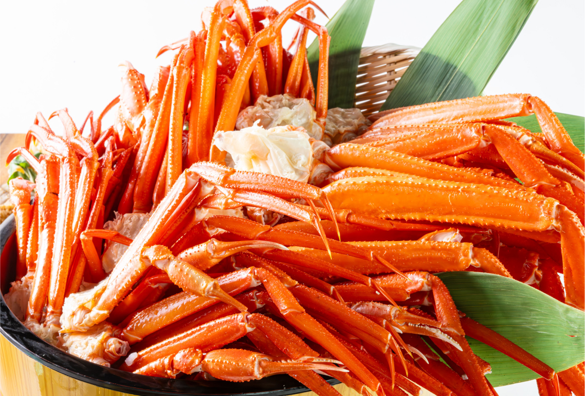 紅ズワイガニ食べ放題