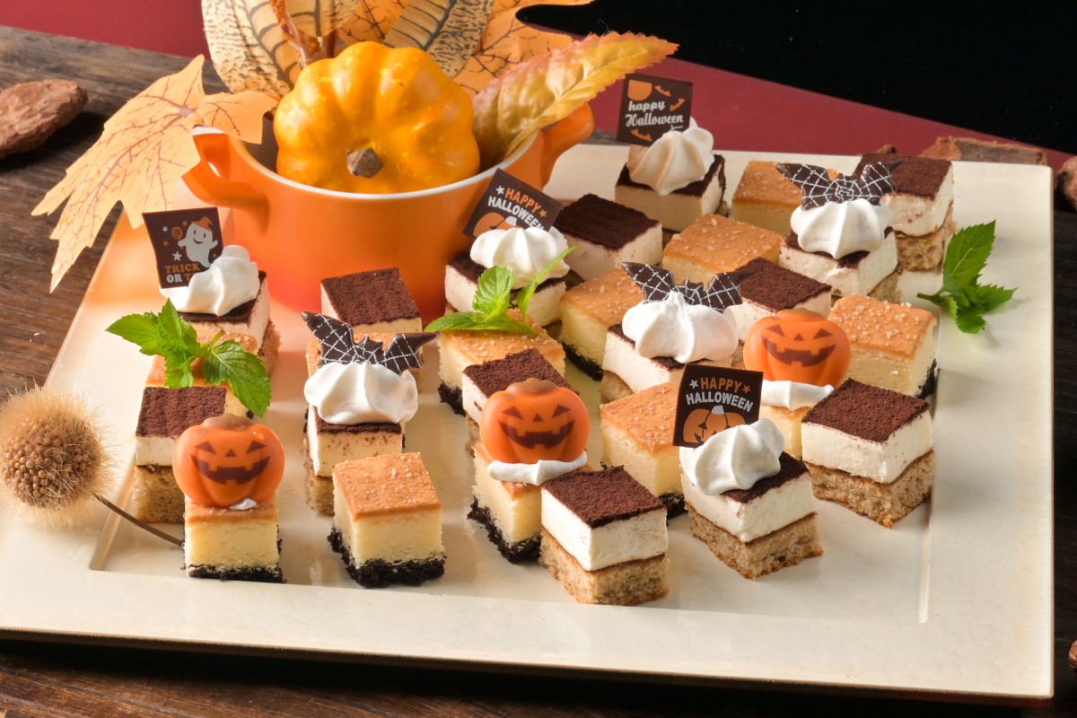 ハロウィンミニケーキ